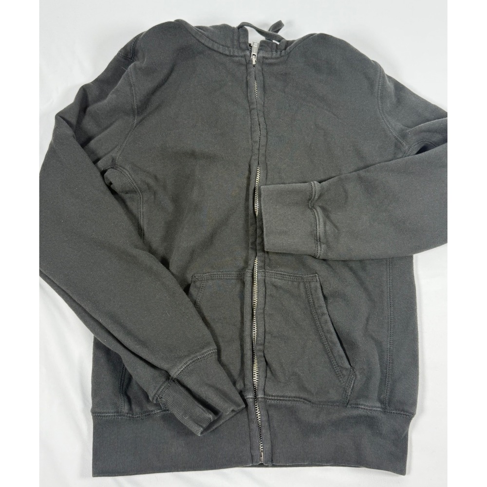 Brandy Melville Black Zip-Up Hoodie